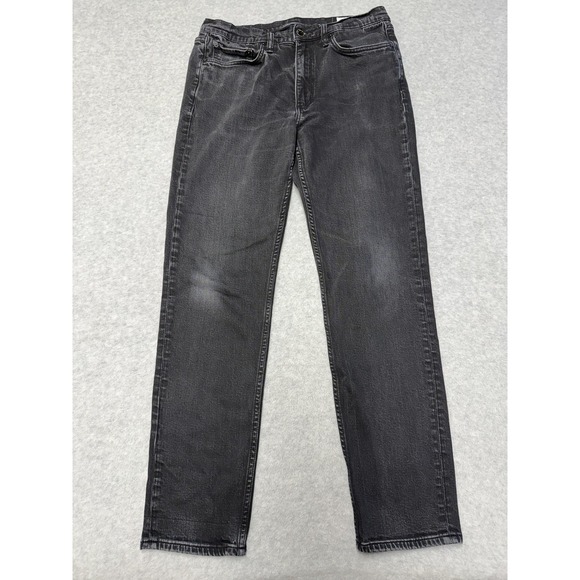 rag & bone Other - Rag & Bone Fit 2 Slim Jeans Mens 33x30 Gray Straight Denim Charcoal Wash Casual